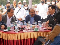 Pastikan Progres Pembangunan Infrastruktur, Menko Marves Kunker ke Humbahas