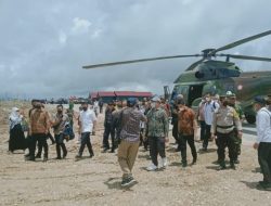 Polres Humbahas Sigap Amankan Kedatangan Menko Marves Luhut Panjaitan