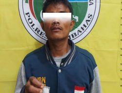 Polres Humbahas Amankan Seorang Pria  Simpan Norkotika Dalam Tas