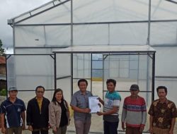 Dinas Pertanian Humbahas Bangun UV Dryer di Kecamatan Lintongnihuta