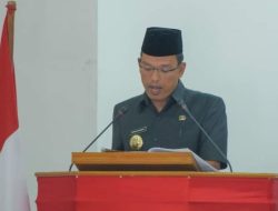 Bupati Humbahas Bacakan Kondisi Anggaran Pendapatan Daerah Pada Nota Pengantar R-APBD 2023