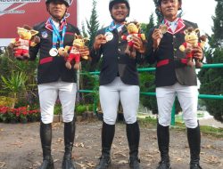 Sabet Empat Medali Emas, Cabor Berkuda Kabupaten Bekasi Calon Juara Umum Porprov XIV Jabar