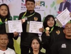 Cabor Tinju Kabupaten Humbahas Raih 1 Medali Perak dan 2 Perunggu Porprovsu XI 2022