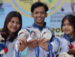 Tampil Memukau, Atlet Locat Indah Kabupaten Bekasi Koleksi 2 Medali Perak
