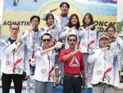 Laga Terakhir Loncat Indah, Atlet Kabupaten Bekasi Sumbang Medali Emas