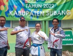 Raih Medali Emas Pertama Forki, Pembina Forki Kabupaten Bekasi, Soleman Semangati Atlet