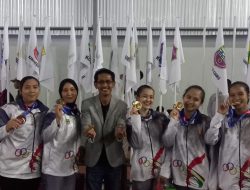 Kandaskan Depok, Karateka Kabupaten Bekasi Raih Medali Emas