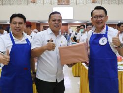 Meriahkan HUT Ke-23, DWP Kabupaten Bekasi Gelar Lomba Masak Nasi Goreng