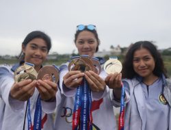 Ski Air dan Wakeboard Kabupaten Bekasi Koleksi Total 3 Medali Emas Porprov