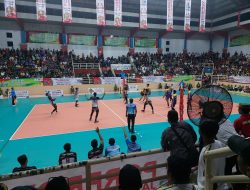 Final Voli Indoor Putra, Kabupaten Bekasi Raih Medali Perak Porprov Jabar