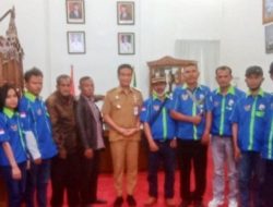 Jalin Kemitraan, Kamtibmas Humbahas Kunjungi Wakil Bupati Oloan P Nababan