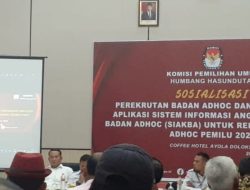 KPUD Humbahas Sosialisasi Penggunaan Aplikasi SIAKBA Dalam Rekrutmen Badan Ad-Hoc
