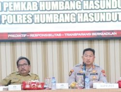 Bahas Wilayah Kawasan Hutan, Kapolres Humbahas Pimpin Rapat Koordinasi Aparat Penegak Hukum