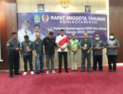 Tri Adhianto Apresiasi KONI Kota Bekasi Raih 77 Medali Emas  Porprov XIV Jabar