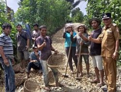 Warga Desa Pakkat Hauagong Ucapkan Terimakasih Kepada Pemkab Humbahas