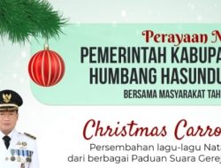 Pemkab Humbahas Rayakan Natal Bersama Masyarakat, Dihibur Artis Ibukota Asal Humbahas