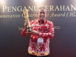 Pemkot Bekasi Raih Penghargaan Kota Terinovatif di Ajang Innovative Government Award 2022