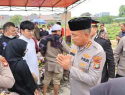 Seperti Ini Apel Persada Pemakaman Almarhum AKP Bachrudin, Kanit Jatanras Sat Reskrim Polres Metro Bekasi Kota