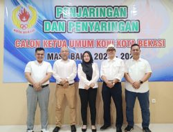 Pendaftaran Calon Ketum KONI Kota Bekasi Periode 2023-2027 Resmi Dibuka