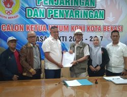 Dari 15 Kandidat, Hanya 6 Bacalon Ketum KONI Kota Bekasi yang Kembalikan Formulir