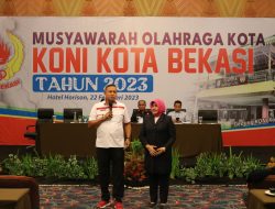 Lewat Musyawarah, Tri Adhianto Akhirnya Jadi Ketua KONI Kota Bekasi Periode 2023-2027
