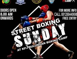 Mengurangi Kenakalan Remaja, Ditlantas Polda Metro Gelar Street Boxing