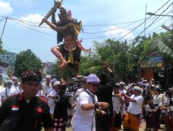 Sambut Hari Raya Nyepi, Umat Hindu di Kota Bekasi Padati Pura Agung Tirta Buana