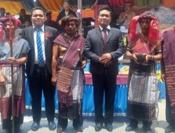 Wabup Humbahas Hadiri Pesta Bona Taon Paturebona Rambe di Pakkat