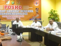 BPBD Kabupaten Bekasi Fokus Tangani Tiga Kecamatan yang Masih Terendam Banjir