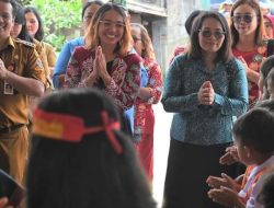 Ketua TP PKK Humbahas Sosialisasi PHBS di Parlilitan