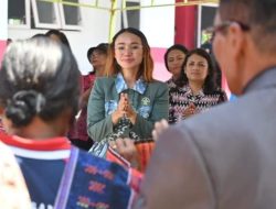 Bunda Paud Kabupaten Humbahas Kunker ke Desa Sanggaran II Kecamatan Onanganjang