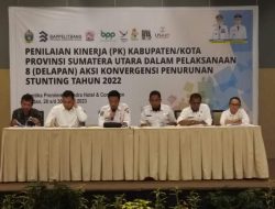 Ketua TPPS Humbahas Hadiri Penilaian Kerja Pelaksanaan Aksi Konvergensi Penurunan Stunting