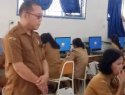 66 PNS Humbahas Ikuti Ujian Kenaikan Pangkat Sistem CAT