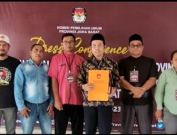 Budiyanto, S.Pi Serahkan Berkas Persyaratan Calon DPD RI Dapil Jawa Barat ke KPUD
