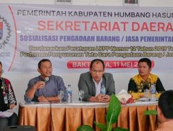 Bupati Humbahas Buka Sosialisasi PBJ di Desa se-Kecamatan Bhaktiraja
