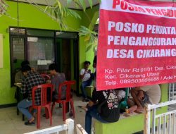 GP Ansor Dirikan Posko Pendataan Pengangguran di Kabupaten Bekasi