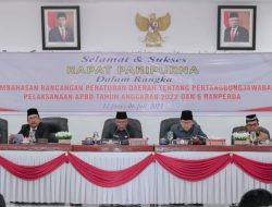 Ini Jawaban Bupati Humbahas Atas Pandangan Umum Fraksi DPRD Terhadap 7 Ranperda