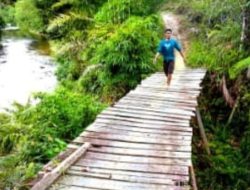 Jembatan Napasingkam Tarabintang Humbahas Butuh Perbaikan