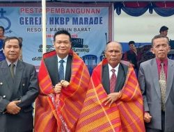 Wakil Bupati Humbahas Oloan P Nababan Hadiri Pesta Pembangunan HKBP Marade