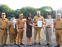 BPN Serahkan Sertifikat Aset Milik Pemerintah Kota Bekasi