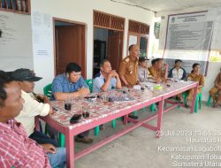 Rapat Musyawarah Binmas Polsek Laguboti dengan RKPDES, Tolak Kekerasan Terhadap Anak dan Perempuan