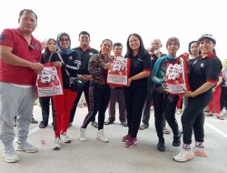 Christin Novalia Simanjuntak Adakan Bazar Sembako Murah Sebagai Bentuk Ucapan Syukur