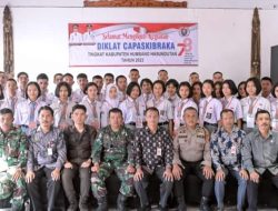 Bupati Humbahas Buka Diklat Capaskibraka Tahun 2023