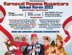 Puncak Peringatan HUT ke-78 RI, Pemkot Bekasi Gelar “Karnaval Pesona Nusantara Bekasi Keren”