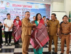 Bupati Toba Sampaikan Aspirasi Kepada DPD RI