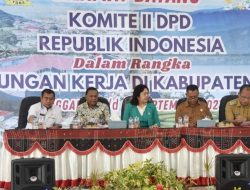 Terkait Program Lumbung Pangan, Anggota DPD RI Kunjungi Kabupaten Humbahas