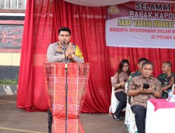 Kapolres Toba Kagum Sama Filsafat Batak “Dalihan Natolu”
