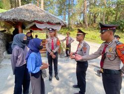Pam Obvit Polres Toba Patroli Dialogis Mencegah Gangguan Kamtibmas