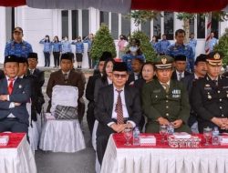 Bupati Humbahas Pimpim Upacara Hari Kesaktian Pancasila 2023