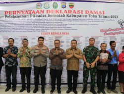 Dandim Toba Imbau Peserta Pilkades 2023 Tidak Risau dan Gusar